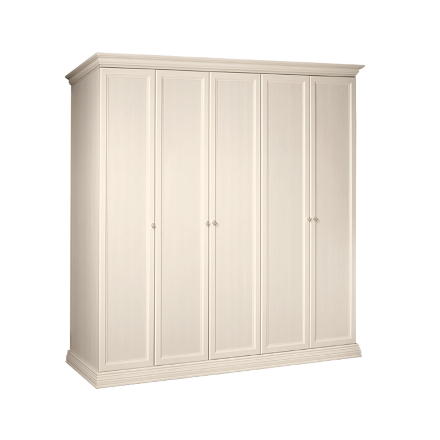 Шкаф 5 дверей (без зеркал) АМШ2/5 Амели 