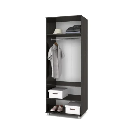 Шкаф двустворчатый В22 Виора, Венге/Млечный дуб 